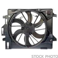 2002 Saturn SW Series Cooling Fan Assembly