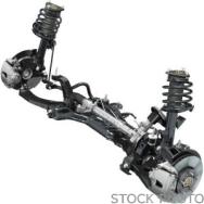 1996 BMW 750IL Rear Suspension Assembly
